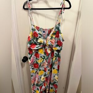Old Navy Floral Jumpsuit